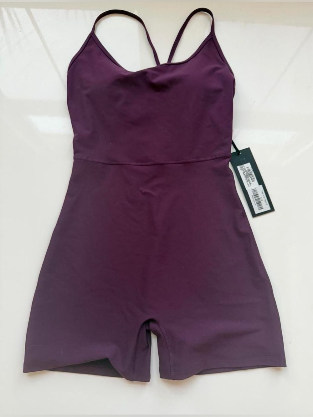 WHITE FOX BOUTIQUE power to you PLAYSUIT in plum Size M NEW - Picture 4 of 8
